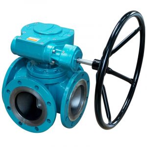 Mehrwege Kükenhahn DN 150 / PN 16 - Sphäroguss